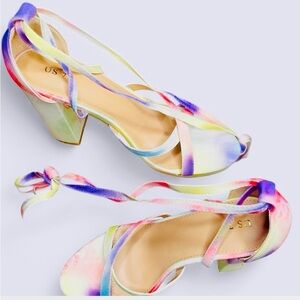 Colorful Women's Strappy Heels